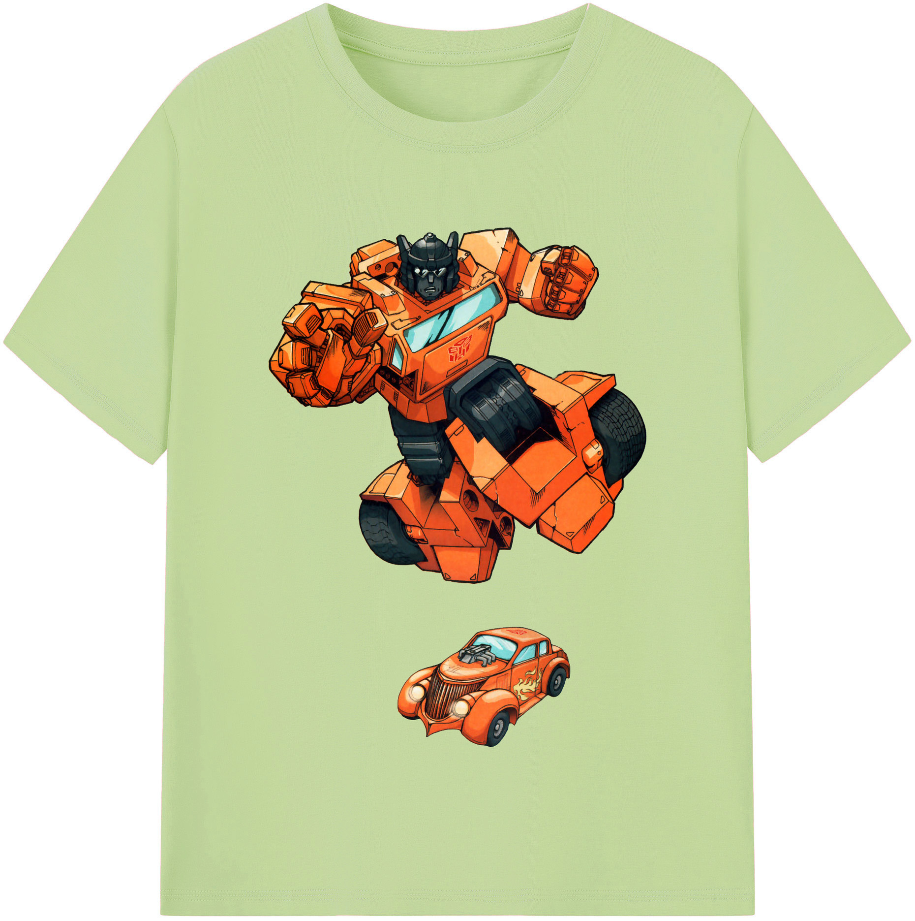 （画像用）  綿100％半袖Tシャツ（フロントプリント）